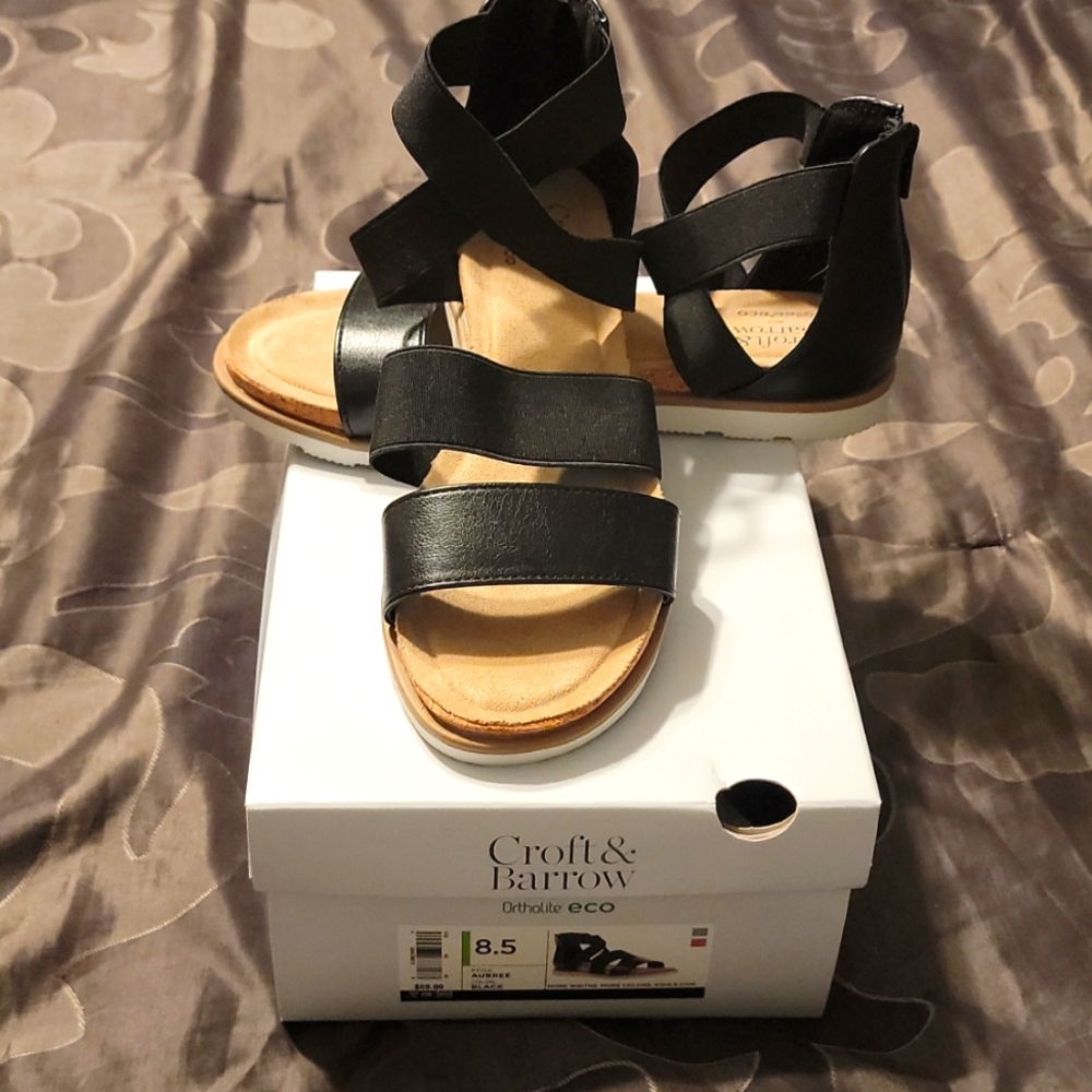 Black sandals